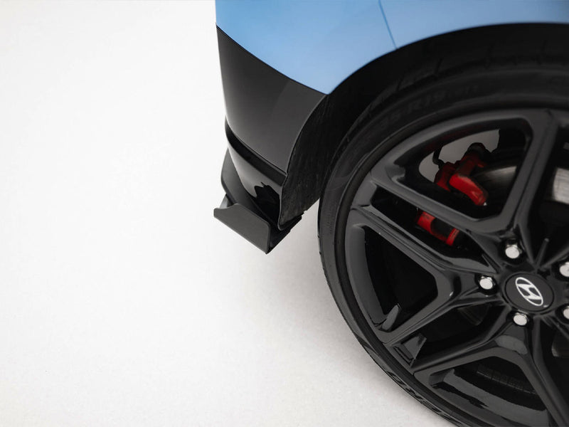 Maxton Design Street Pro Rear Side Splitters + Flaps Hyundai Veloster N Mk2