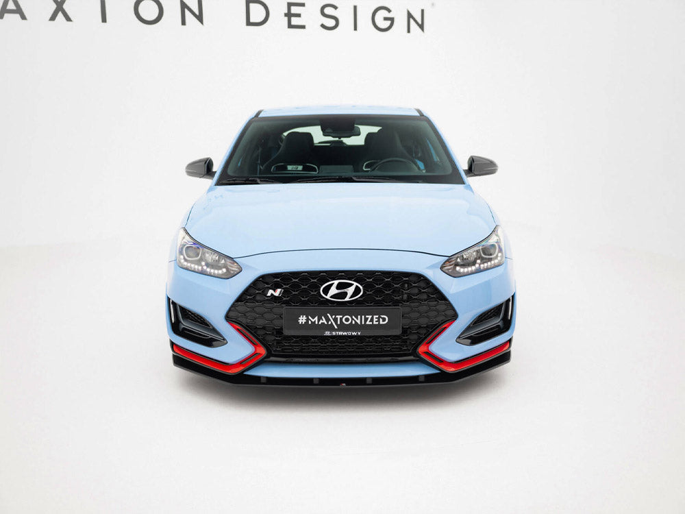 Maxton Design Street PRO Front Splitter Hyundai Veloster N Mk2