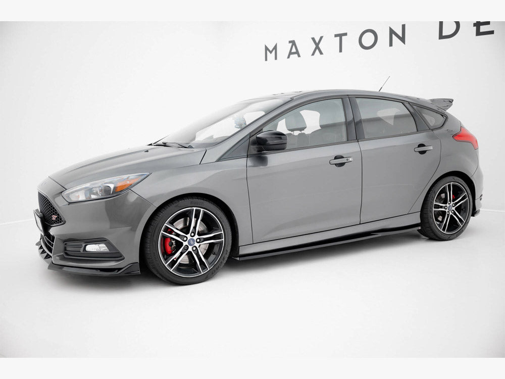 Maxton Design Side Skirts Diffusers V.3 Ford Focus ST Mk3