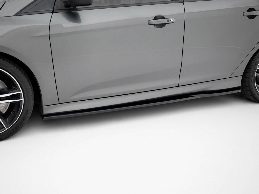 Maxton Design Side Skirts Diffusers V.3 Ford Focus ST Mk3