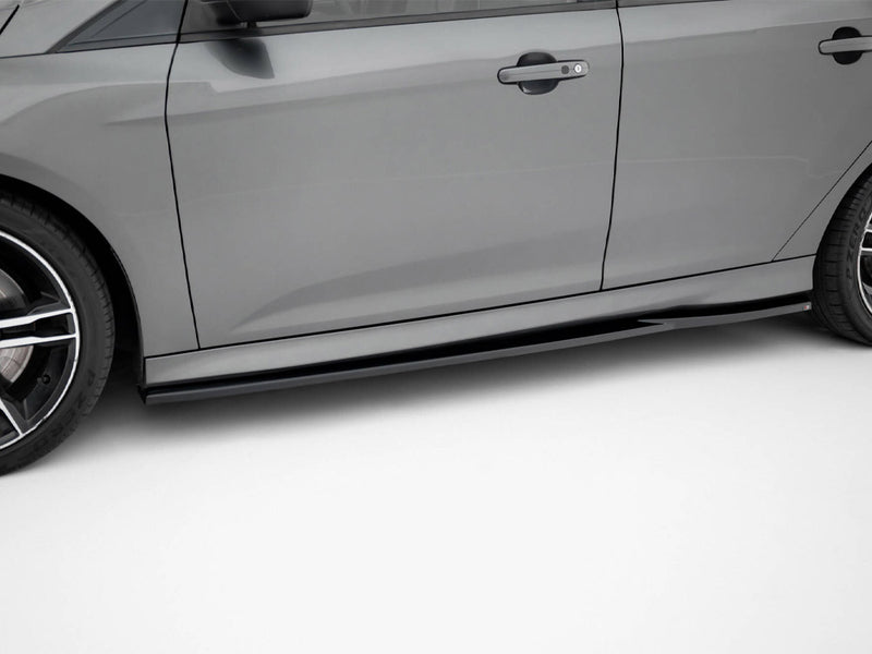 Maxton Design Side Skirts Diffusers V.3 Ford Focus ST Mk3