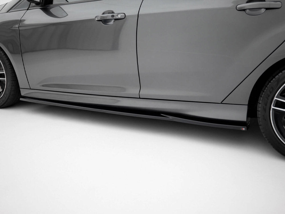 Maxton Design Side Skirts Diffusers V.3 Ford Focus ST Mk3