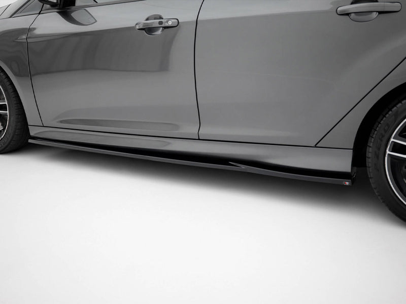 Maxton Design Side Skirts Diffusers V.3 Ford Focus ST Mk3