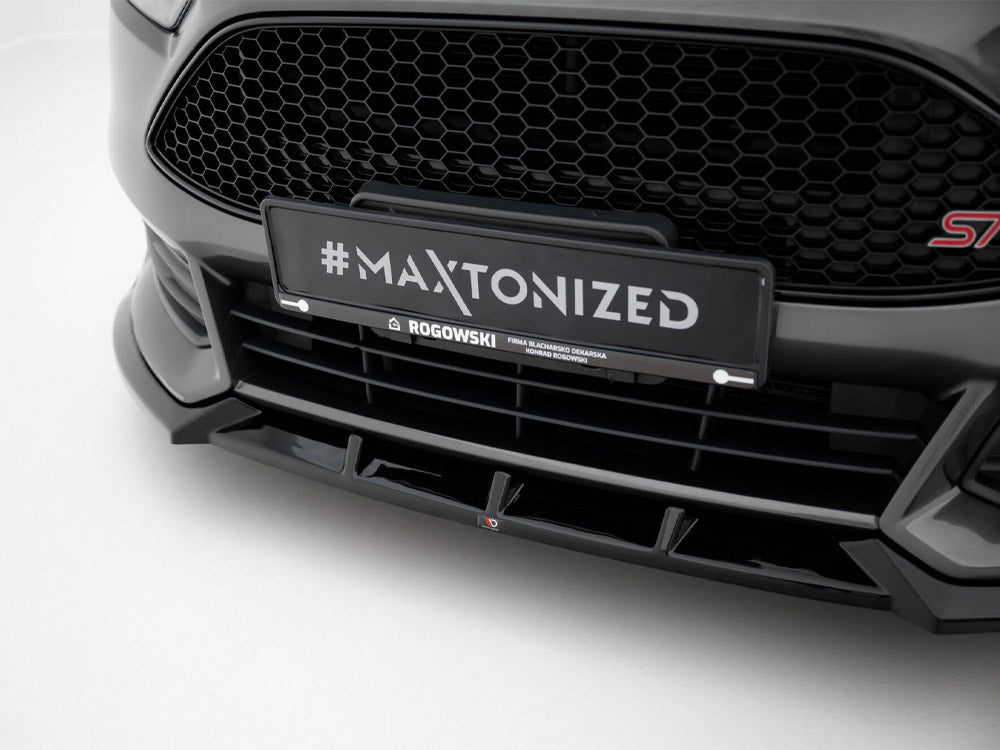 Maxton Design Front Splitter V.6 Ford Focus ST Mk3 Facelift
