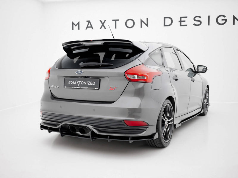Maxton Design Rear Side Flaps Ford Focus ST Mk3 Facelift