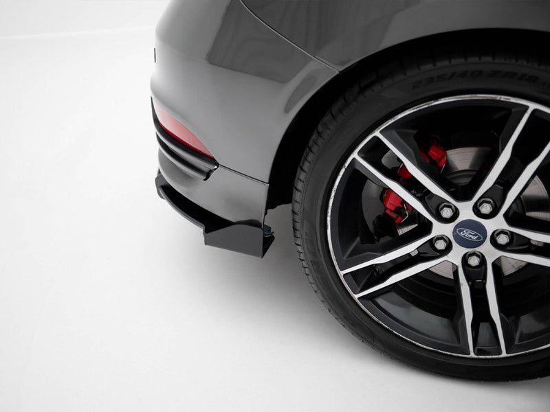 Maxton Design Rear Side Flaps Ford Focus ST Mk3 Facelift
