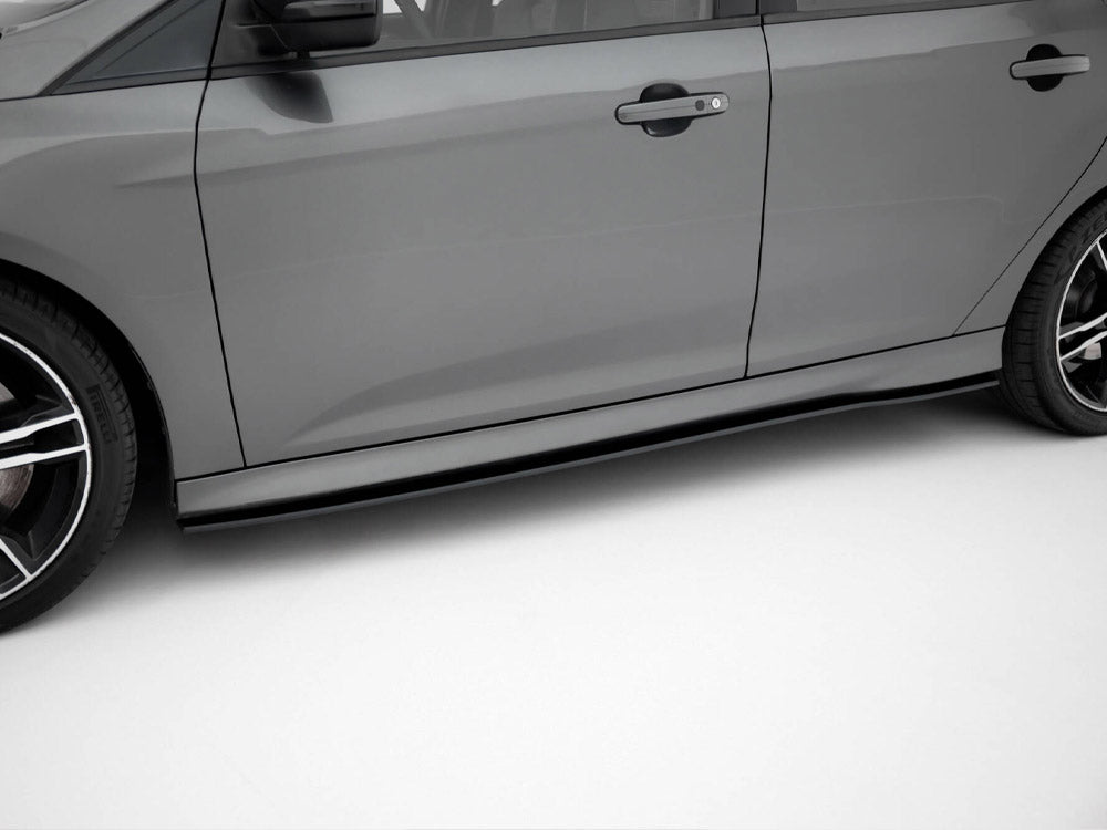 Maxton Design Street PRO Side Skirts Diffusers Ford Focus ST Mk3 Facelift