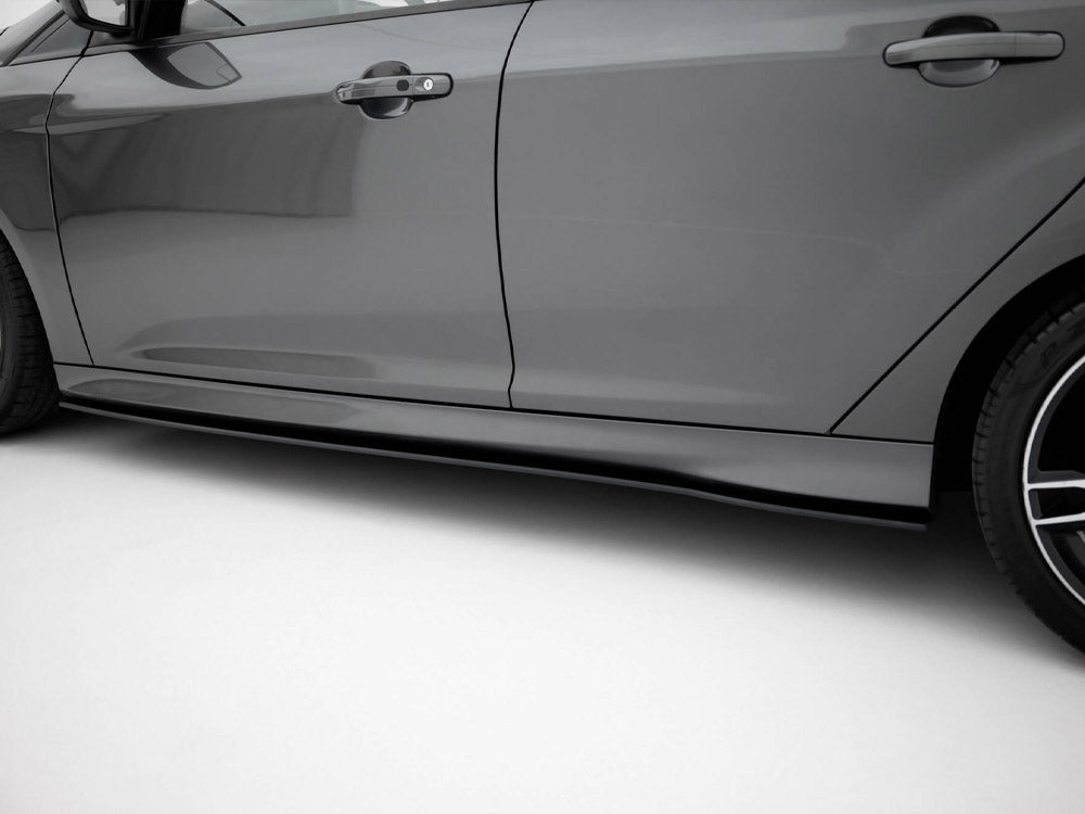 Maxton Design Street PRO Side Skirts Diffusers Ford Focus ST Mk3 Facelift