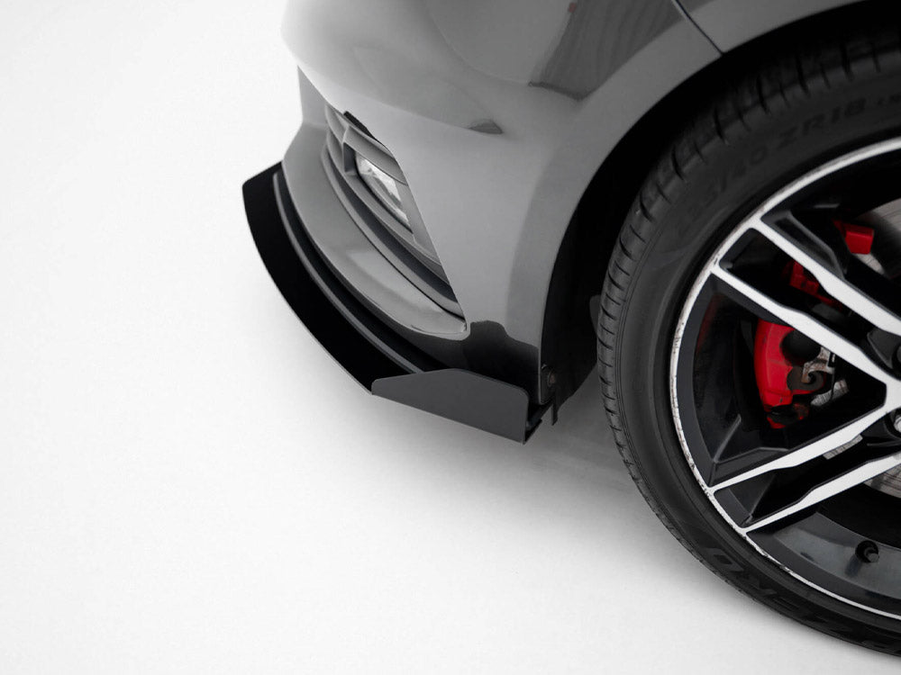 Maxton Design Street PRO Front Splitter + Flaps Ford Focus ST Mk3 Facelift