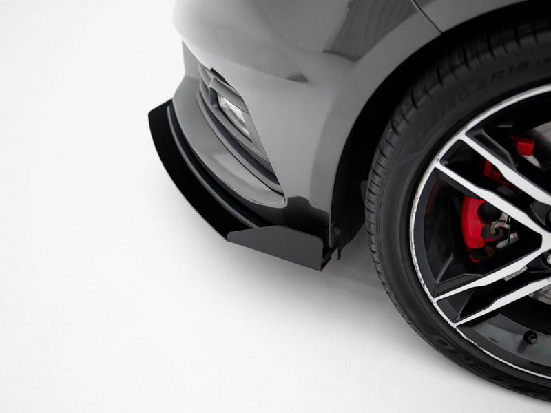 Maxton Design Street PRO Front Splitter + Flaps Ford Focus ST Mk3 Facelift