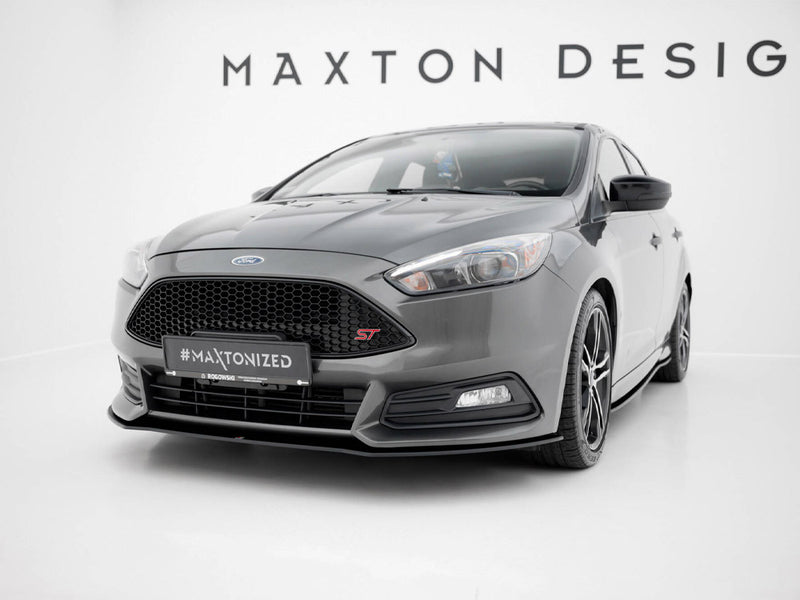 Maxton Design Street PRO Front Splitter Ford Focus ST Mk3 Facelift