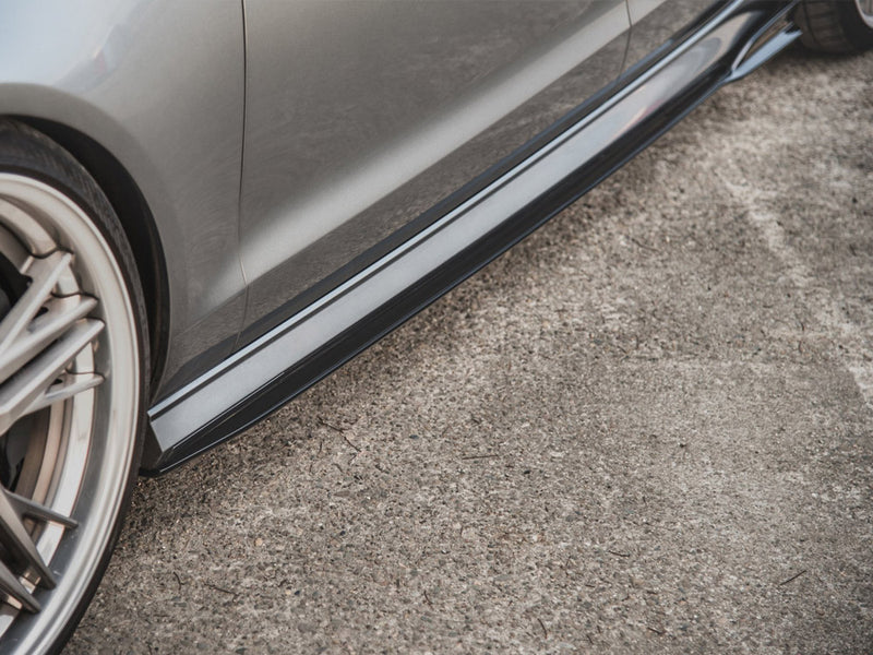Maxton Design Side Skirts Diffusers Audi A6 / A6 C7 S-Line / S6 C7 FL