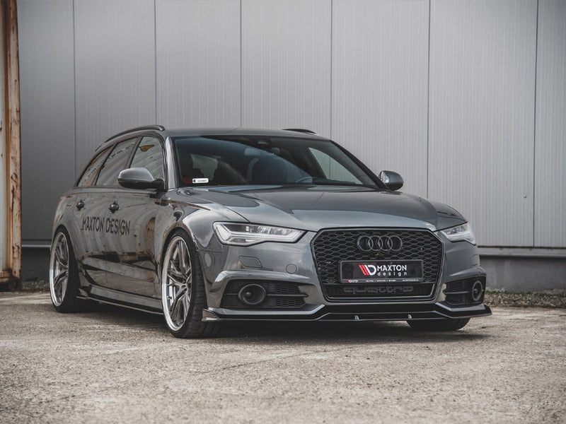 Maxton Design Front Splitter Audi A6 / A6 C7 S-Line / S6 C7 Facelift