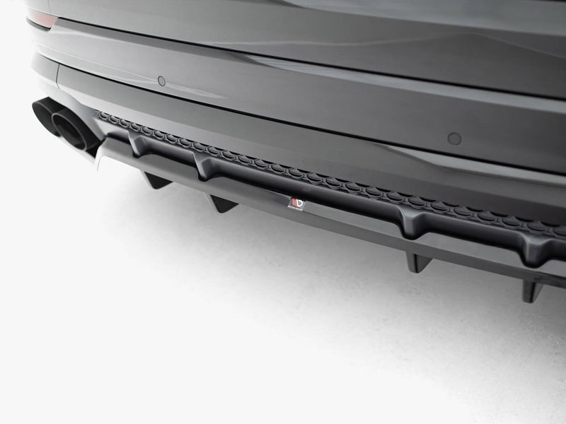 Maxton Design Rear Splitter (Vertical Bars) V.2 Audi SQ8 / Q8 S-Line Mk1 Facelift