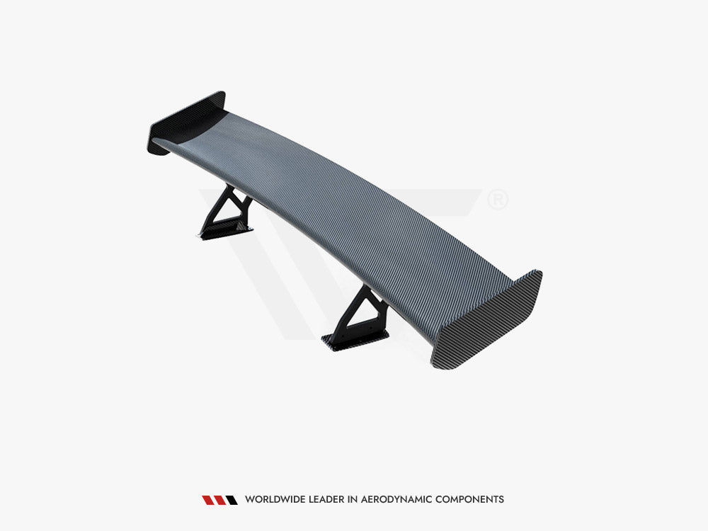 Maxton Design Carbon Spoiler With Internal Brackets Uprights V.2 BMW 1 M E82