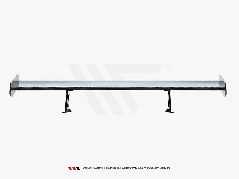 Maxton Design Carbon Spoiler With Internal Brackets Uprights V.2 BMW 1 M E82
