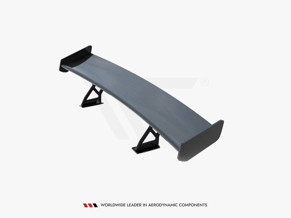 Maxton Design Carbon Spoiler With Internal Brackets Uprights V.2 BMW 1 M E82