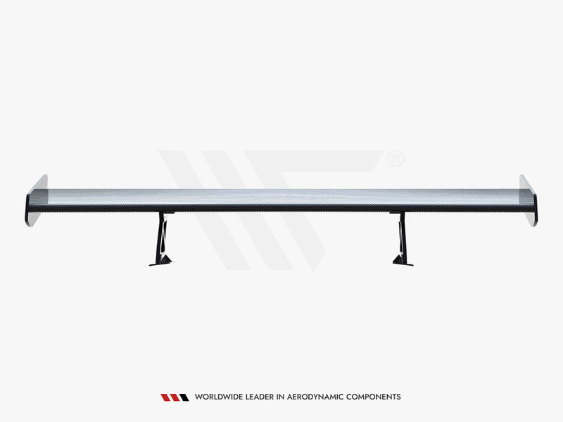 Maxton Design Carbon Spoiler With Internal Brackets Uprights V.2 BMW 1 M E82