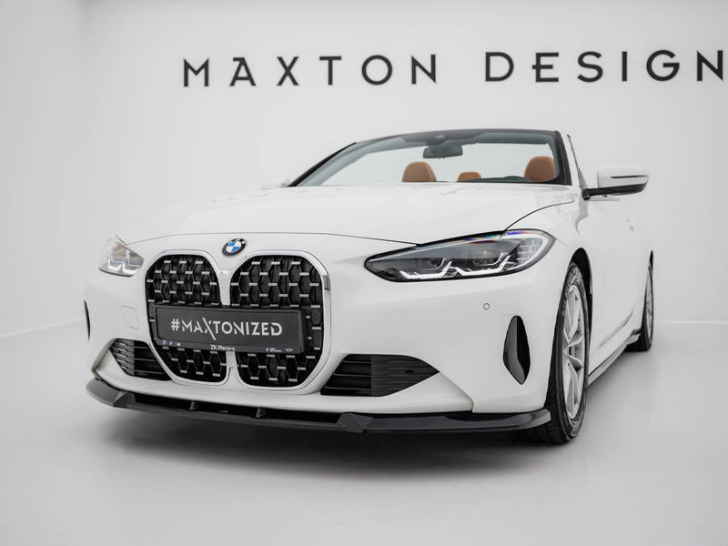 Maxton Design Front Splitter BMW 4 Coupe / Cabrio G22 / G23