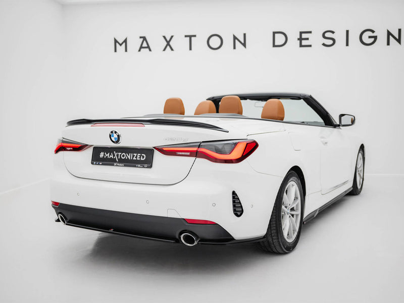Maxton Design Central Rear Splitter BMW 4 Coupe / Cabrio G22 / G23