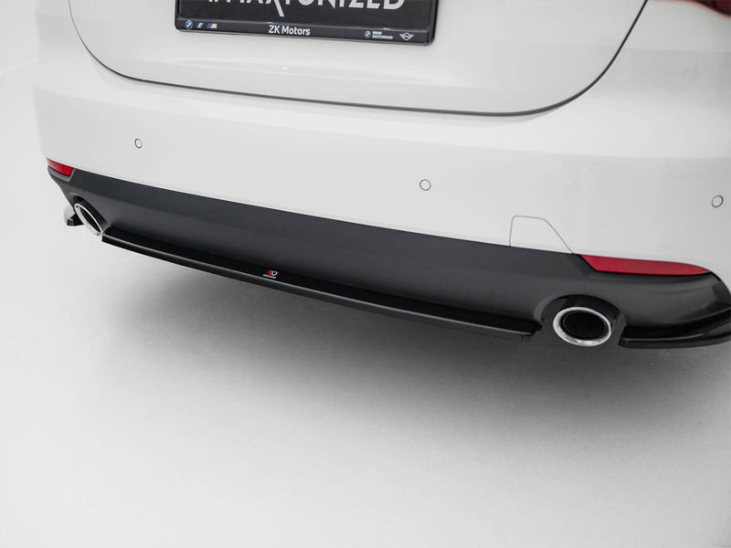 Maxton Design Central Rear Splitter BMW 4 Coupe / Cabrio G22 / G23
