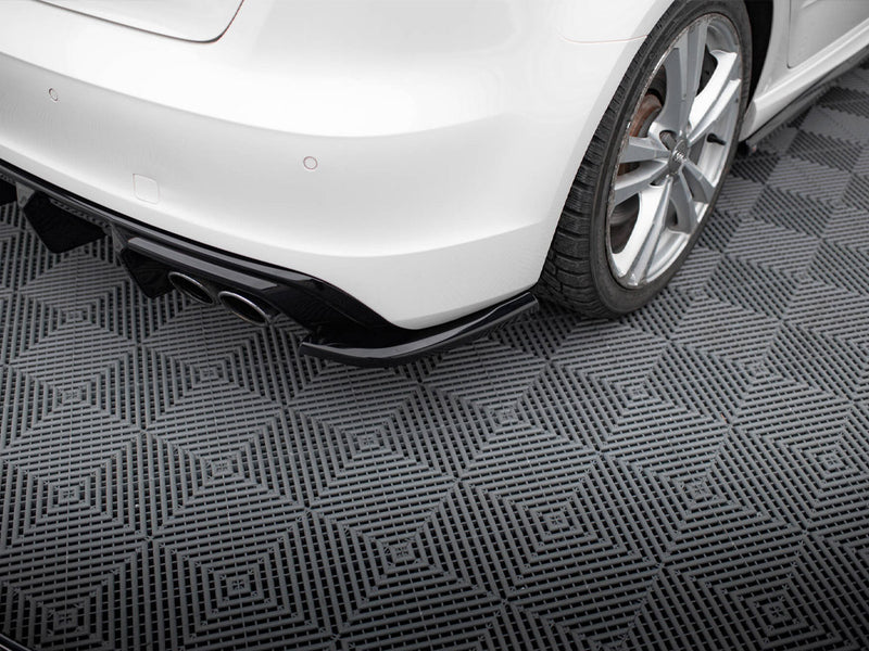Maxton Design Rear Side Splitters Audi S3 Sportback 8V