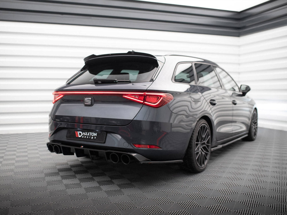 Maxton Design Rear Valance + Exhaust Ends Imitation Seat Leon ST FR Mk4