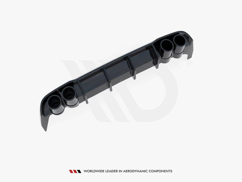 Maxton Design Rear Valance + Exhaust Ends Imitation Seat Leon ST FR Mk4