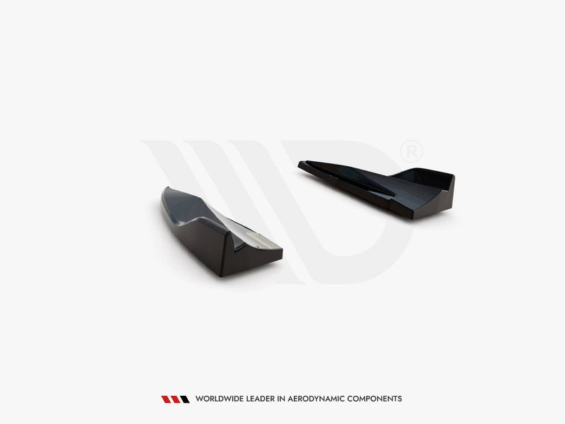 Maxton Design Rear Side Splitters V.2 Porsche Macan GTS / Sport Design Mk1 Facelift