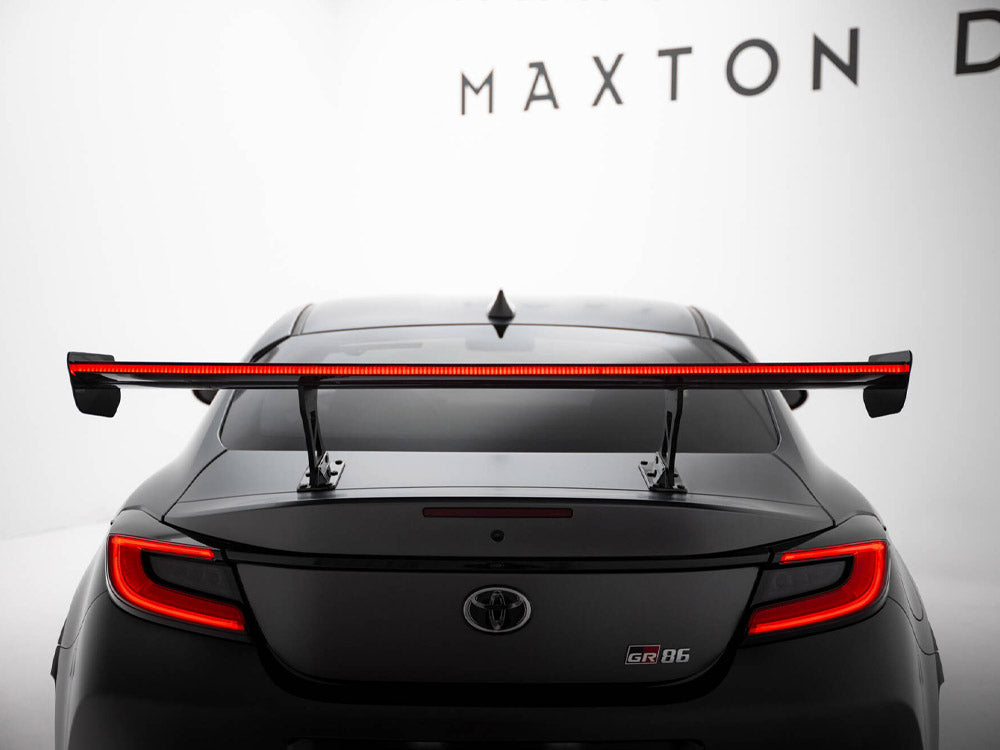 Maxton Design Carbon Spoiler With Internal Brackets Uprights + LED Toyota GR86