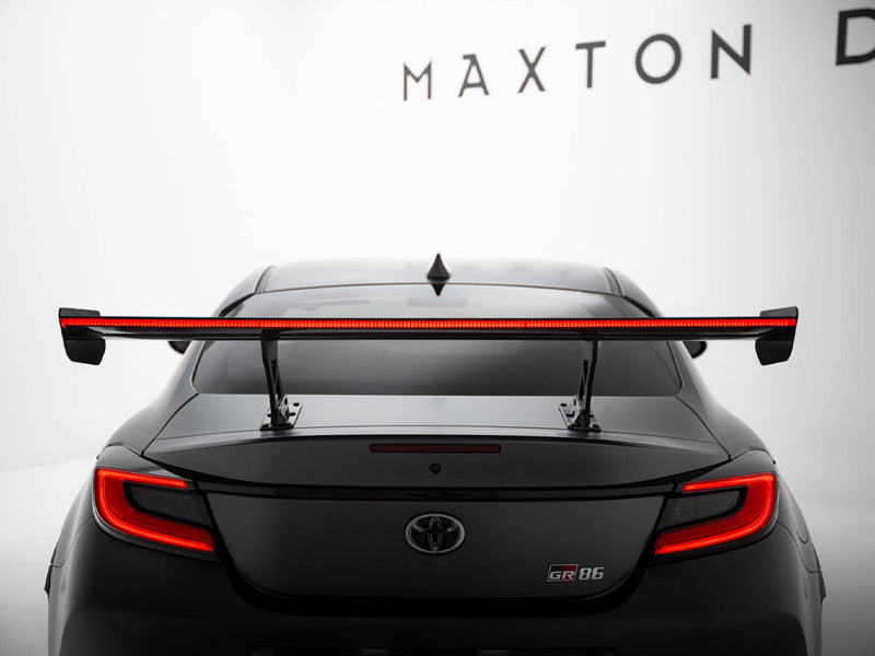 Maxton Design Carbon Spoiler With Internal Brackets Uprights + LED Toyota GR86