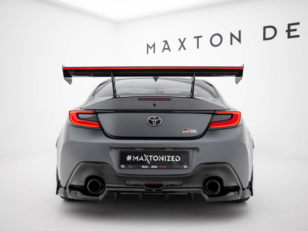 Maxton Design Carbon Spoiler With Internal Brackets Uprights + LED Toyota GR86