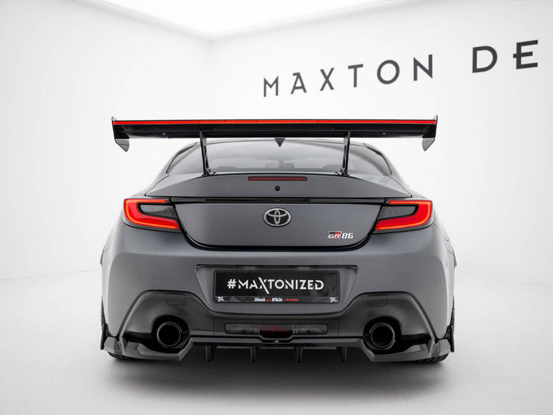 Maxton Design Carbon Spoiler With Internal Brackets Uprights + LED Toyota GR86