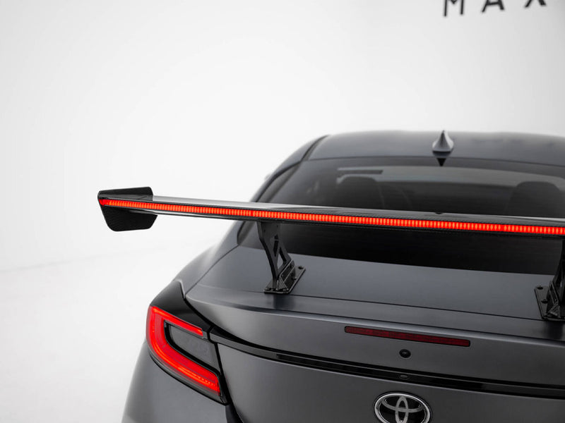 Maxton Design Carbon Spoiler With Internal Brackets Uprights + LED Toyota GR86