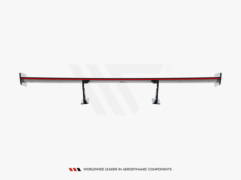 Maxton Design Carbon Spoiler With Internal Brackets Uprights + LED Toyota GR86