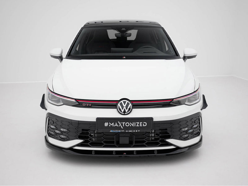 Maxton Design Front Splitter V.5 Volkswagen Golf GTI / GTE / R-Line Mk8 Facelift