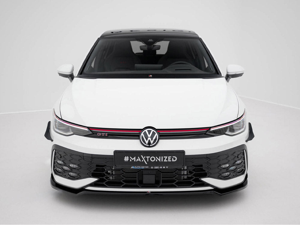 Maxton Design Front Splitter V.3 Volkswagen Golf GTI / GTE / R-Line Mk8 Facelift