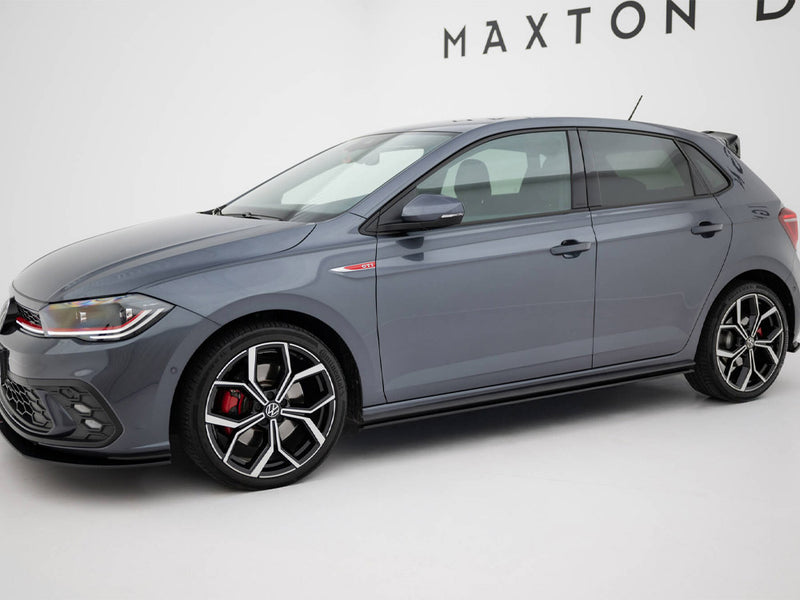 Maxton Design Street PRO Side Skirts Diffusers Volkswagen Polo GTI Mk6 Facelift
