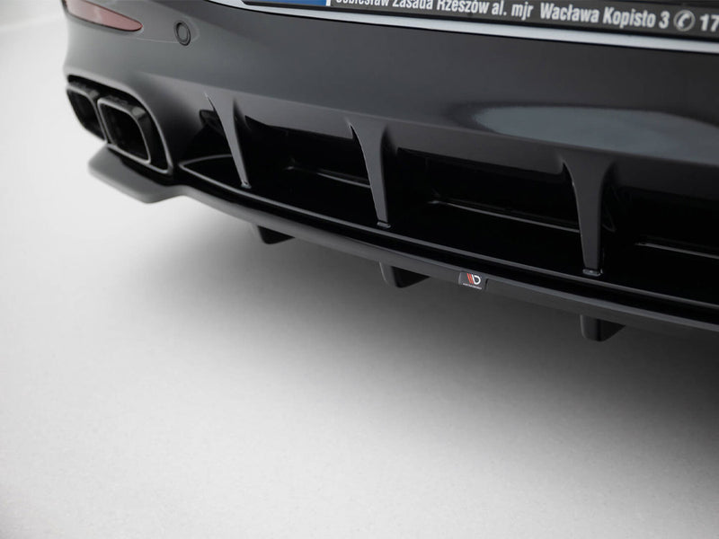 Maxton Design Rear Splitter (Vertical Bars) V.2 Mercedes-AMG GT 63 / 55 / 63 S E Performance C192