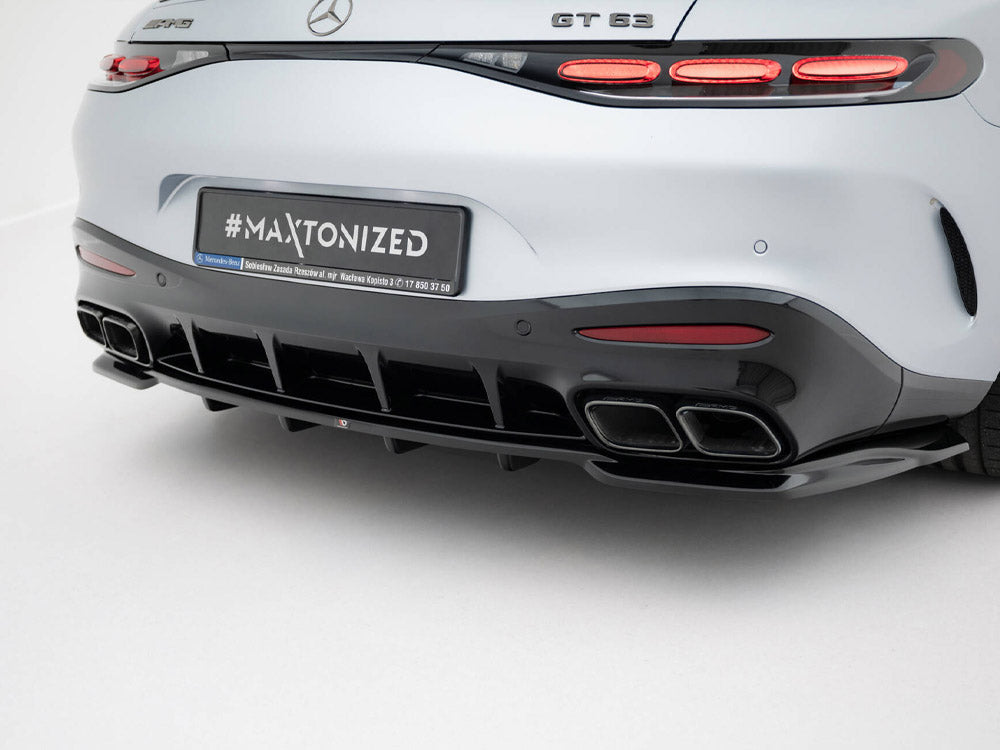 Maxton Design Rear Splitter (Vertical Bars) V.1 Mercedes-AMG GT 63 / 55 / 63 S E Performance C192