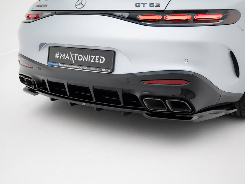 Maxton Design Rear Splitter (Vertical Bars) V.1 Mercedes-AMG GT 63 / 55 / 63 S E Performance C192