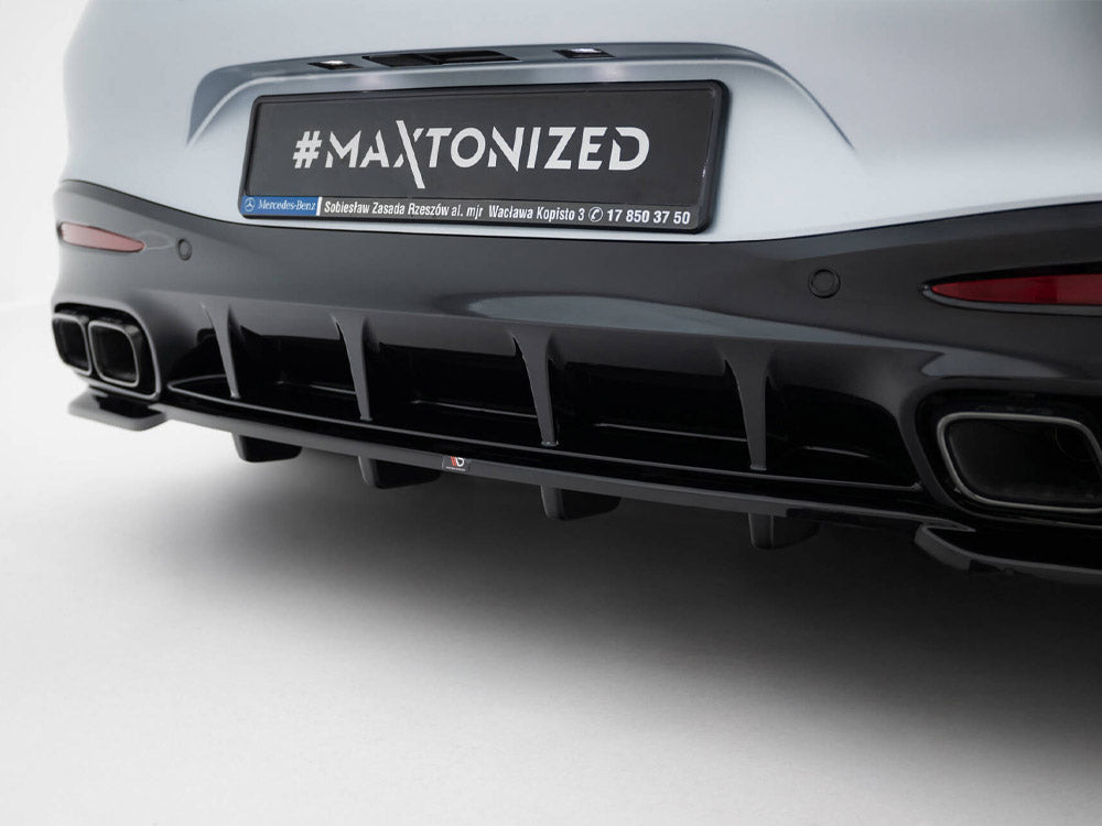 Maxton Design Rear Splitter (Vertical Bars) V.1 Mercedes-AMG GT 63 / 55 / 63 S E Performance C192
