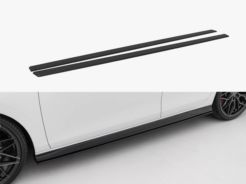 Maxton Design Street PRO Side Skirts Diffusers V.2 Volkswagen Golf GTI / GTE / GTI Clubsport / R-Line Mk8