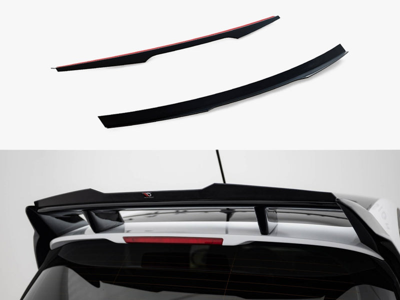 Maxton Design Spoiler CAP Ford Fiesta ST / ST-Line Mk8 (For FO-FI-8-FH1FP)