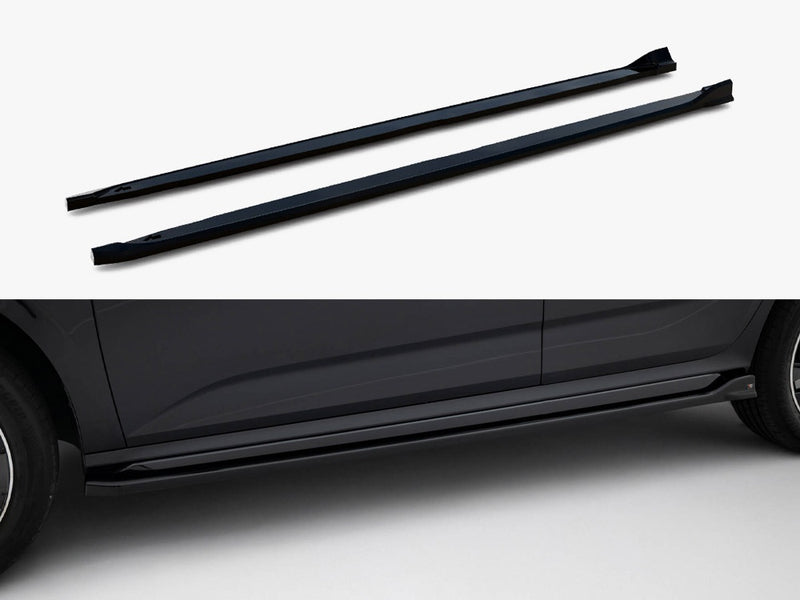 Maxton Design Side Skirts Diffusers Skoda Kamiq Monte Carlo Mk1 Facelift