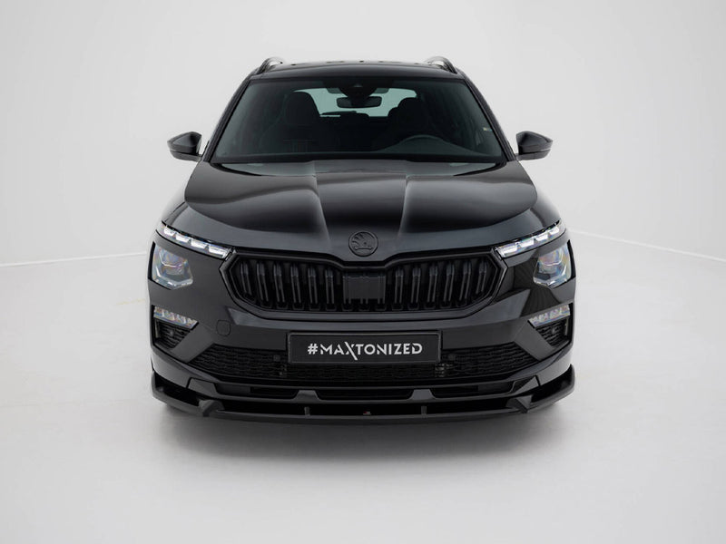 Maxton Design Front Splitter V.2 Skoda Kamiq Monte Carlo Mk1 Facelift