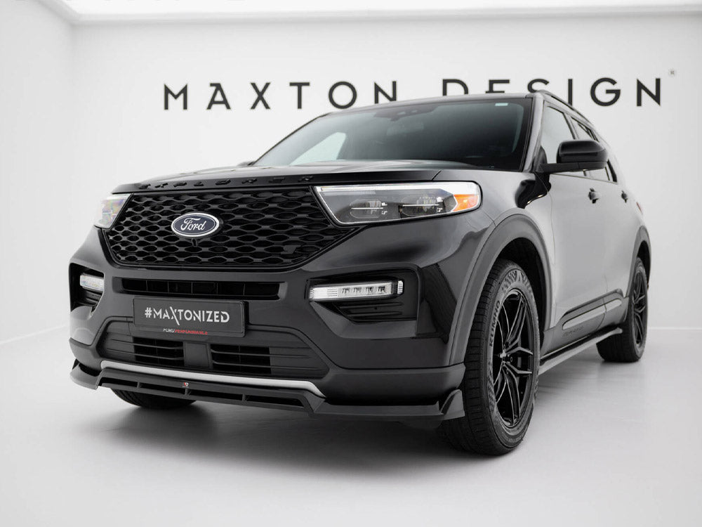 Maxton Design Front Splitter Ford Explorer XLT Mk6