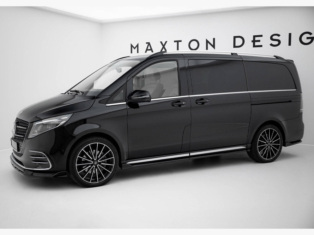 Maxton Design Side Skirts Diffusers V.2 Mercedes-Benz V-Class Long AMG-Line W447 Facelift 2