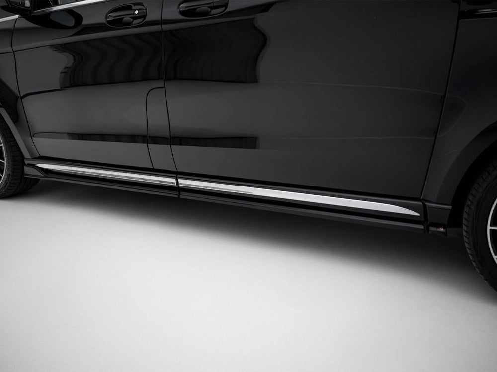 Maxton Design Side Skirts Diffusers V.2 Mercedes-Benz V-Class Long AMG-Line W447 Facelift 2