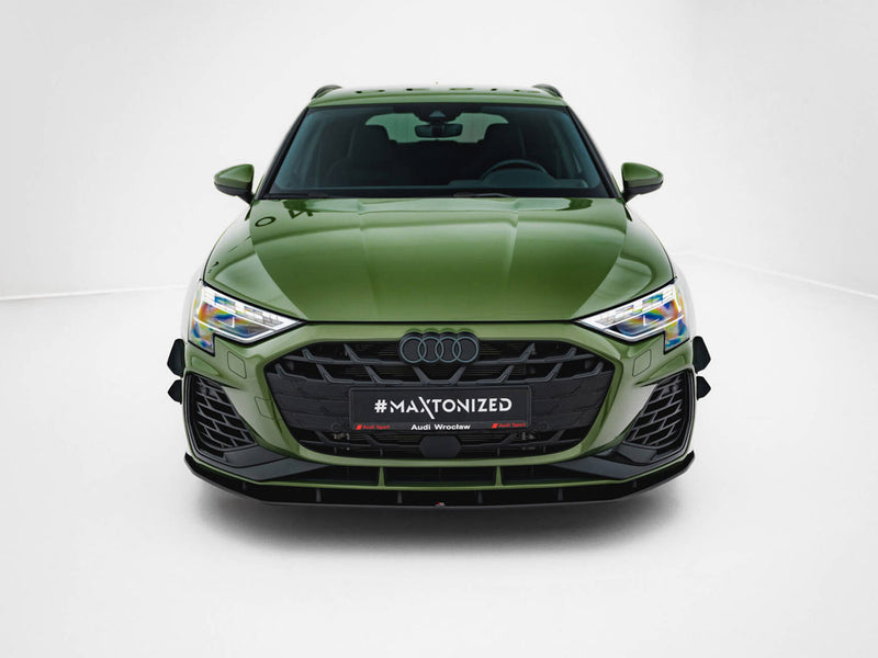 Maxton Design Street PRO Front Splitter Audi S3 Sportback / A3 S-Line Sportback 8Y Facelift
